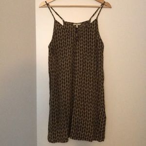 Joie “Constantine” Owl Silk Shift Dress